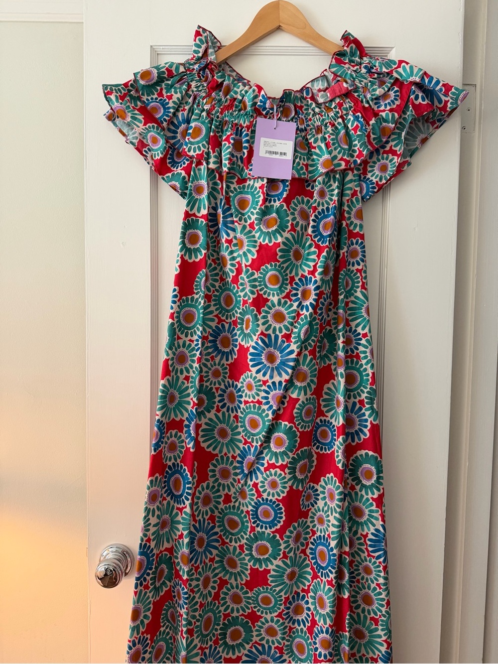 LA DoubleJ Crazy Daisy Breakfast Dress NWT (Large)